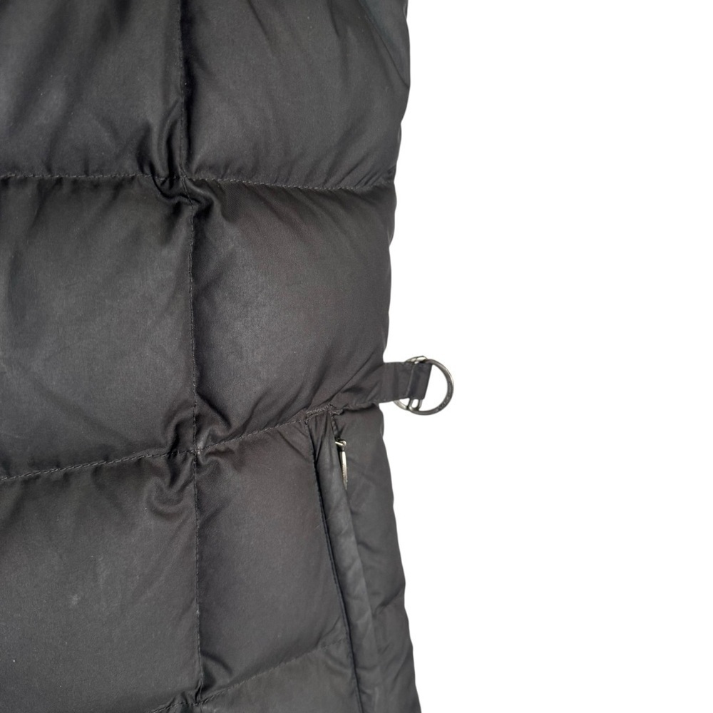 Eddie Bauer EB700 Down Fill Women's Puffer Vest Zip Belted Black Winter Size XS - Picture 5 of 6